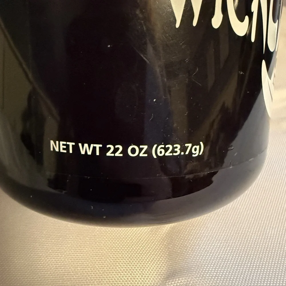 YANKEE CANDLE Frightful Fragrances WICKED Large JAR New HALLOWEEN Licorice Black